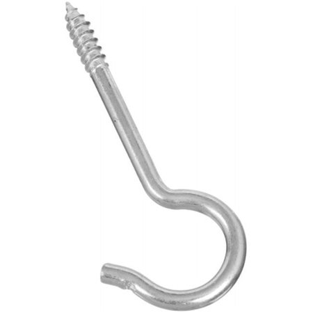 STANLEY Stanley Hardware 20 Count 3-.88in. Zinc Plated Round End Screw Hooks  220517 - Pack of 20 220517